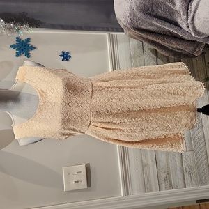 EUC Miss Chievous Women's Lace sz L Mini Dress